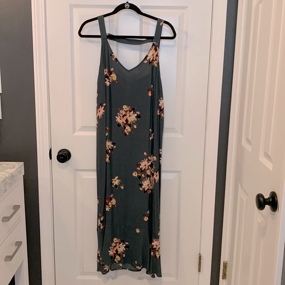 BP floral midi dress, sz L